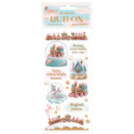 STAMPERIA CANDY CHRISTMAS RUB ON 10,16/21,6СМ - DFLRB174
