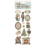 STAMPERIA ALICE IN CHRISTMAS RUB ON 10,16/21,6СМ - DFLRB183