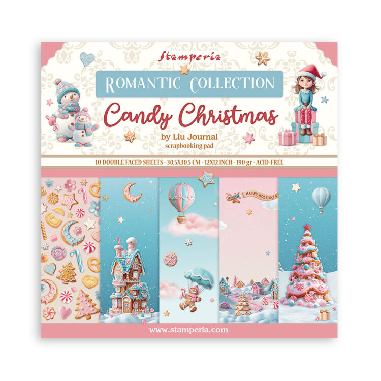 STAMPERIA CANDY CHRISTMAS БЛОКЧЕ ХАРТИЯ 30,5/30,5СМ-SBBL173 - Изображение 32