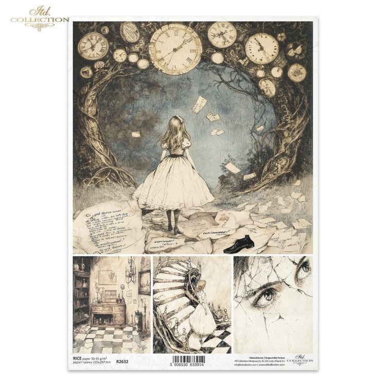 R2632 ITD COLLECTION ДЕКУПАЖНА ОРИЗОВА ХАРТИЯ А4 - R2632 - Изображение 1