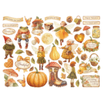 STAMPERIA WHISPERING WOODS DIE CUTS DFLDC120 - Изображение 2