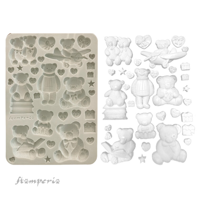 STAMPERIA WHISPERING WOODS СИЛИКОНОВ МОЛД KACMA557 - Изображение 2