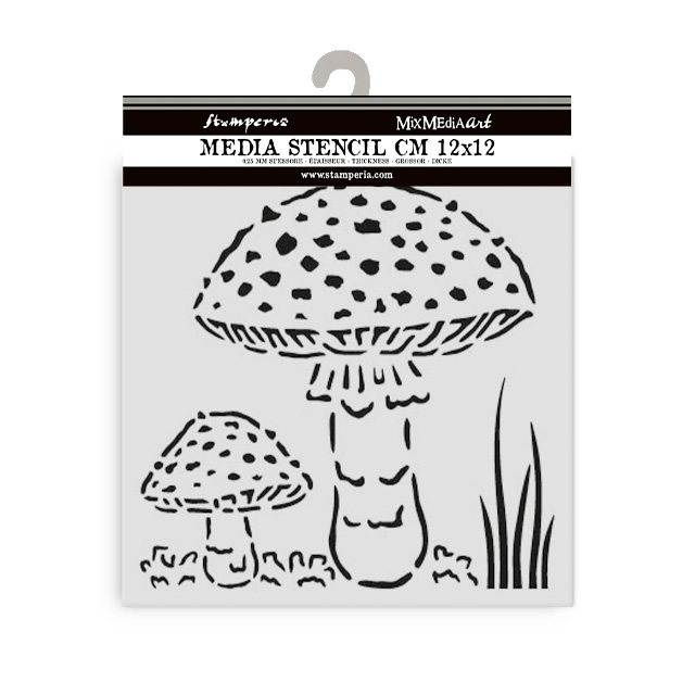 KSTDS59_1A STAMPERIA WHISPERING WOODS ШАБЛОН 12 Х 12 СМ - KSTDS - 59 - Изображение 1