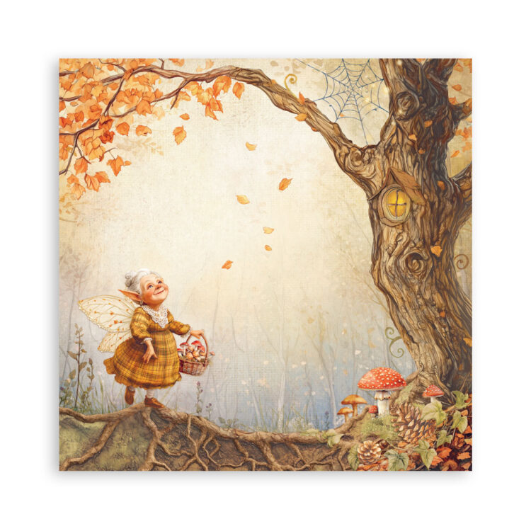 STAMPERIA WHISPERING WOODS БЛОКЧЕ ХАРТИЯ 30,5/30,5СМ-SBBL175 - Изображение 45