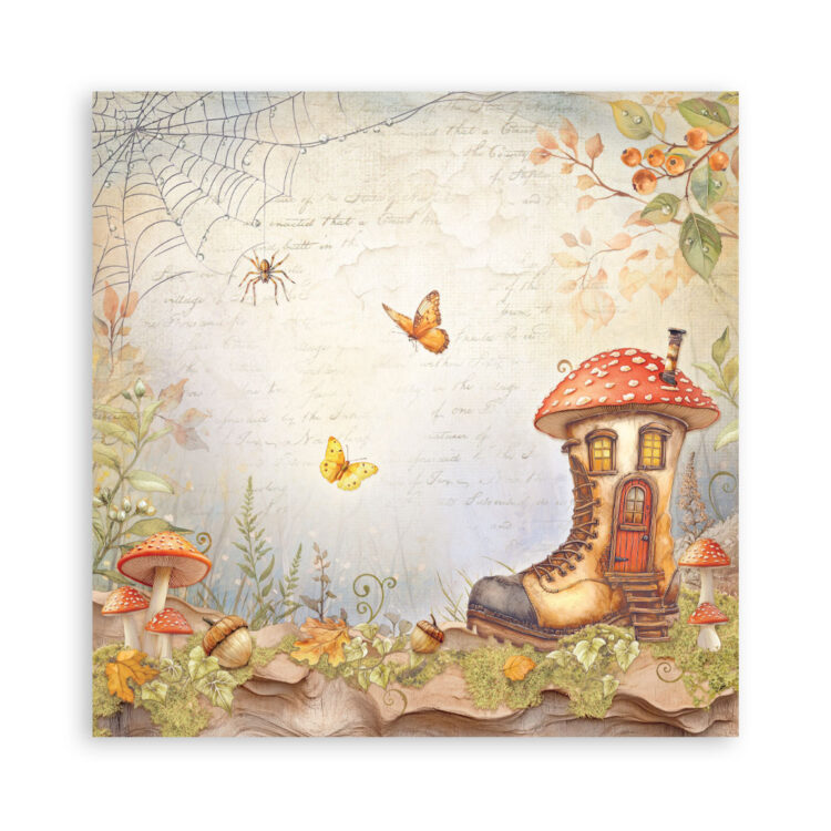 STAMPERIA WHISPERING WOODS БЛОКЧЕ ХАРТИЯ 30,5/30,5СМ-SBBL175 - Изображение 36