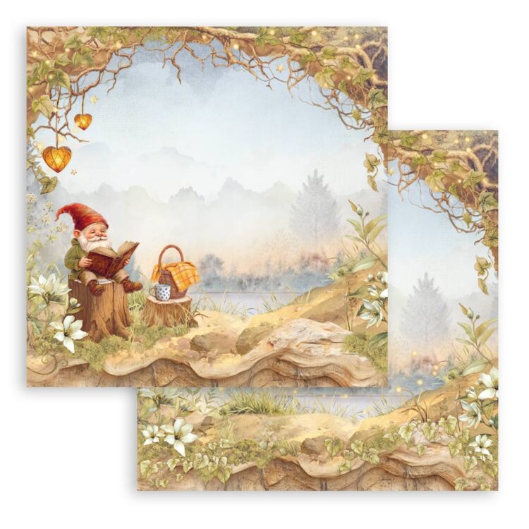STAMPERIA WHISPERING WOODS БЛОКЧЕ ХАРТИЯ 30,5/30,5СМ-SBBL175 - Изображение 31