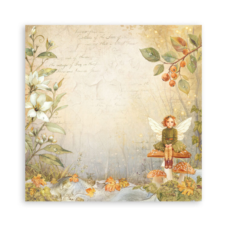 STAMPERIA WHISPERING WOODS БЛОКЧЕ ХАРТИЯ 30,5/30,5СМ-SBBL175 - Изображение 17