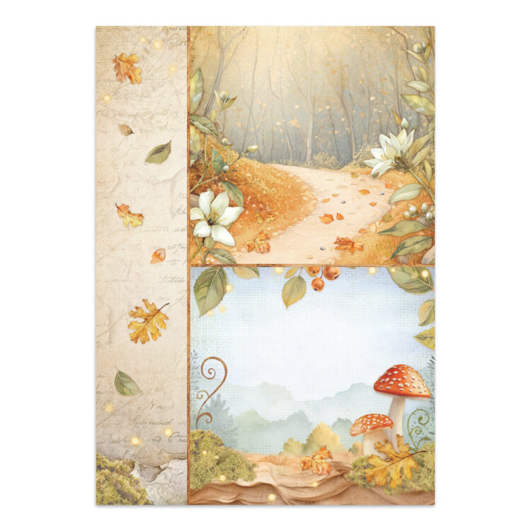 STAMPERIA WHISPERING WOODS JUNK JOURNAL - SBJK04 - Изображение 17