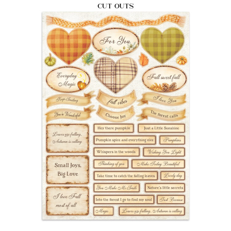STAMPERIA WHISPERING WOODS JUNK JOURNAL - SBJK04 - Изображение 14