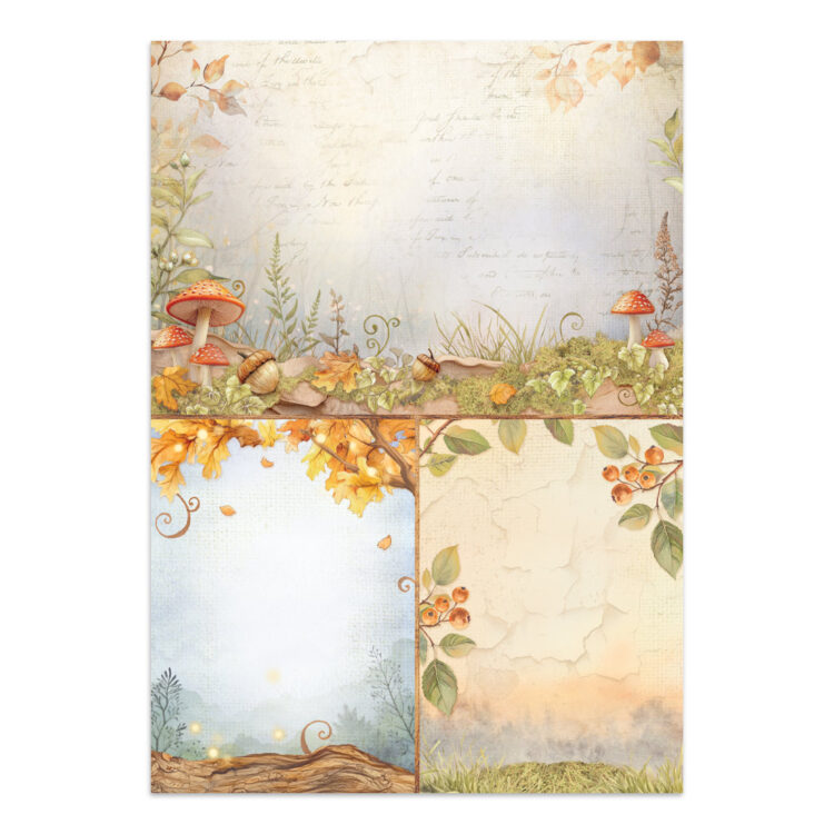 STAMPERIA WHISPERING WOODS JUNK JOURNAL - SBJK04 - Изображение 25