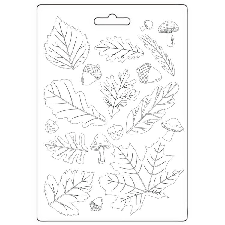 full_K3PTA5676_1 STAMPERIA WHISPERING WOODS SOFT MOULD A5 -K3PTA5676 - Изображение 1