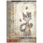 STAMPERIA FURRY FRIENDS ХАРТИЯ SELECTION 6БР А4 DFSA4XFF - Изображение 4