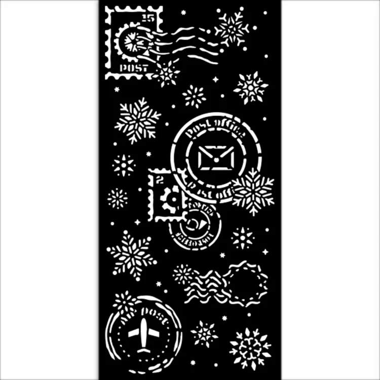 STAMPERIA GEAR UP FOR CHRISTMAS ШАБЛОН 12 Х 25 СМ - KSTDL141 - Изображение 1