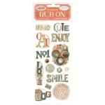 STAMPERIA FURRY FRIENDS RUB ON 10,16/21,6СМ - DFLRB198