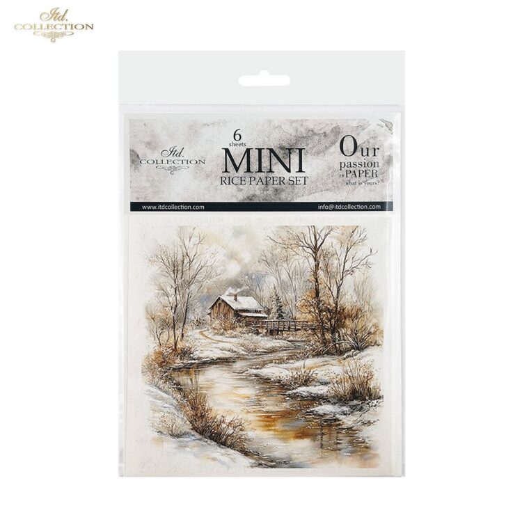 RSM206 ITD COLLECTION MINI RICE PAPER К-КТ 6БР 14.8X14.8CM - RSM206 - Изображение 1