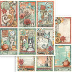 STAMPERIA FURRY FRIENDS КАРТОН 30,5/30,5СМ - SBB1102