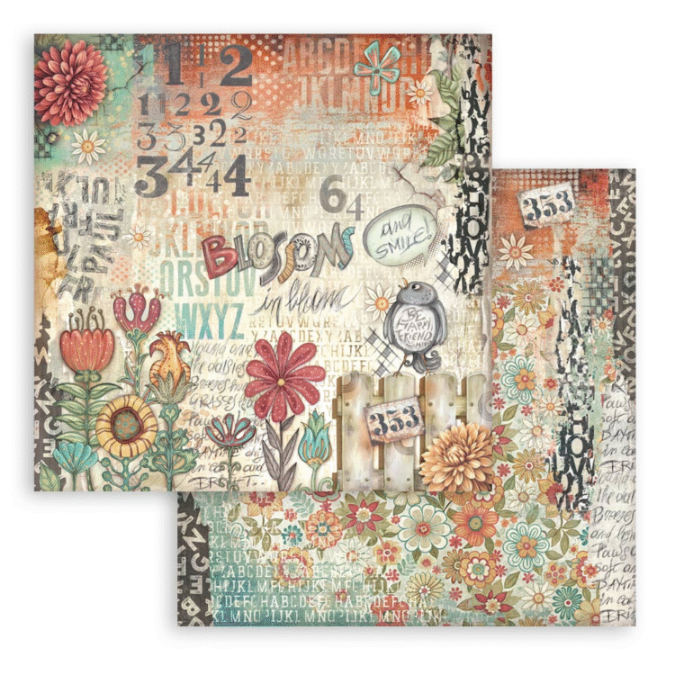 full_SBB1101_1 1 STAMPERIA FURRY FRIENDS КАРТОН 30,5/30,5СМ - SBB1101 - Изображение 1
