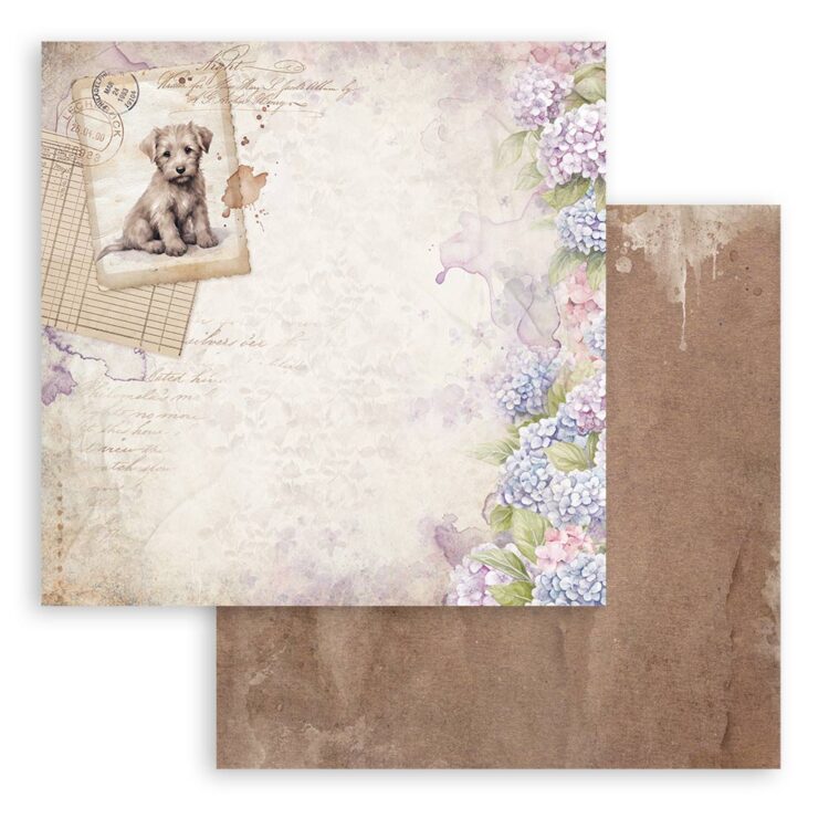 STAMPERIA QUIET DAYS БЛОКЧЕ ХАРТИЯ 20,3/20,3 СМ - SBBS134 - Изображение 3