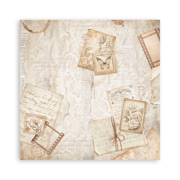 STAMPERIA QUIET DAYS БЛОКЧЕ ХАРТИЯ 20,3/20,3 СМ - SBBS134 - Изображение 6