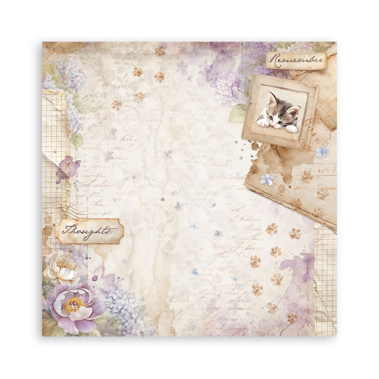STAMPERIA QUIET DAYS БЛОКЧЕ 20,3/20,3 СМ -SBBSXB19 - Изображение 7