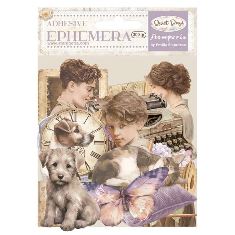 700026 STAMPERIA QUIET DAYS EPHEMERA - DFLCT70 - Изображение 1