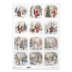 ITD COLLECTION ДЕКУПАЖНА ОРИЗОВА ХАРТИЯ А3 - R1264L
