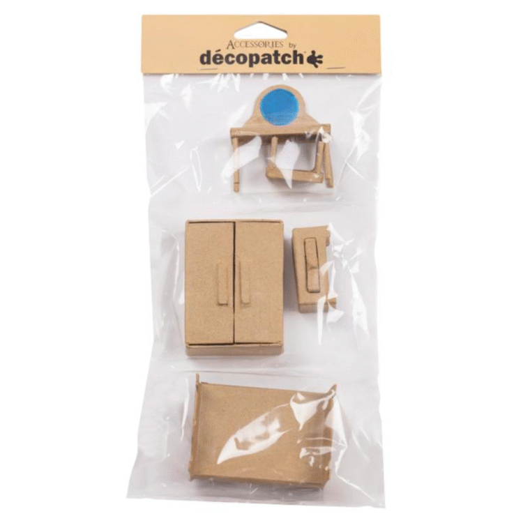 924001 DECOPATCH МИНИ СПАЛНЯ ОТ ПАПИЕМАШЕ - AC924C - Изображение 1
