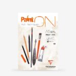 CLAIREFONTAINE СКИЦНИК PAINT ON MIX MEDIA A5 250 ГР 40 Л