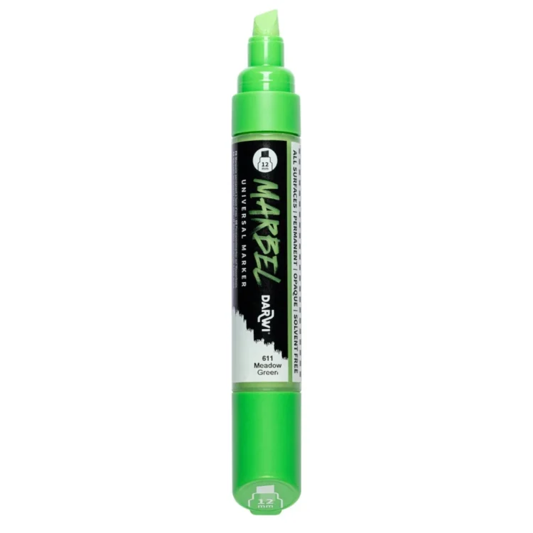MARBEL АКРИЛЕН МАРКЕР 12 MM - MEADOW GREEN 611 - Изображение 3