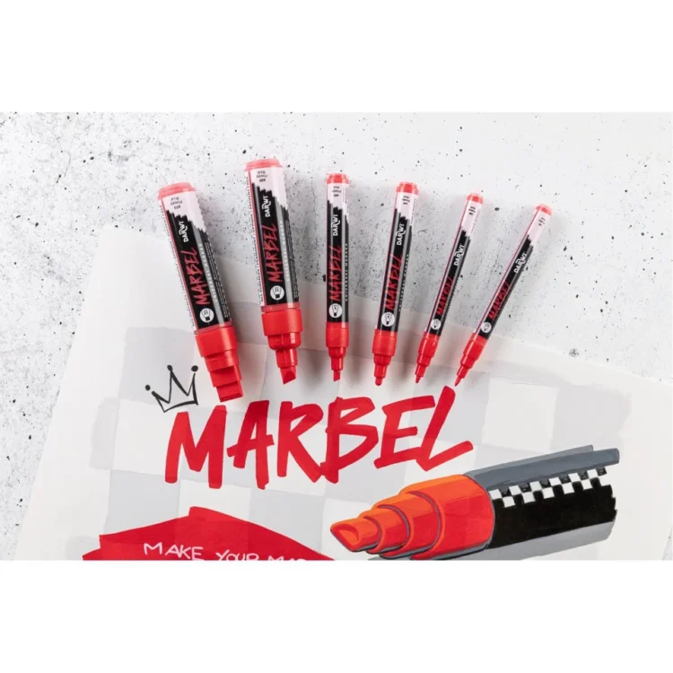 MARBEL АКРИЛЕН МАРКЕР 12 MM - PINK 475 - Изображение 4