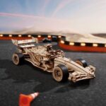 ROBOTIME 3D ДЪРВЕН ПЪЗЕЛ RACING CAR 246 ЧАСТИ LK505 - Изображение 4