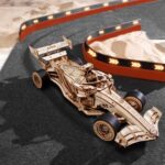 ROBOTIME 3D ДЪРВЕН ПЪЗЕЛ RACING CAR 246 ЧАСТИ LK505 - Изображение 3