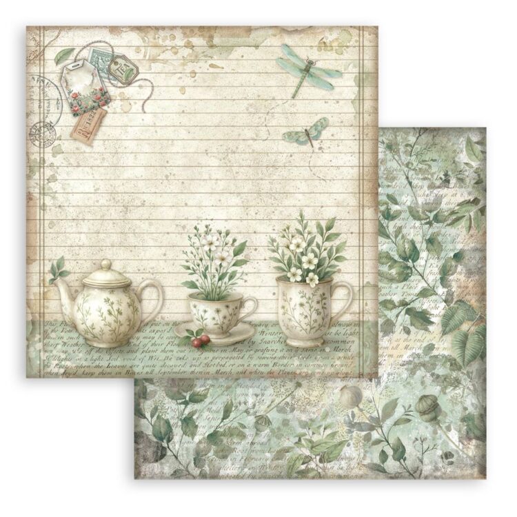 full_SBB1113_1 STAMPERIA HERBARIUM SILVAE КАРТОН 30,5/30,5СМ - SBB1113 - Изображение 1