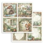 STAMPERIA HERBARIUM SILVAE КАРТОН 30,5/30,5СМ - SBB1114