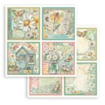 STAMPERIA DAISY ART БЛОКЧЕ ХАРТИЯ 20,3/20,3 СМ - SBBS138 - Изображение 10