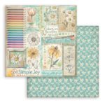 STAMPERIA DAISY ART БЛОКЧЕ ХАРТИЯ 20,3/20,3 СМ - SBBS138 - Изображение 7