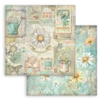 STAMPERIA DAISY ART БЛОКЧЕ ХАРТИЯ 20,3/20,3 СМ - SBBS138 - Изображение 8