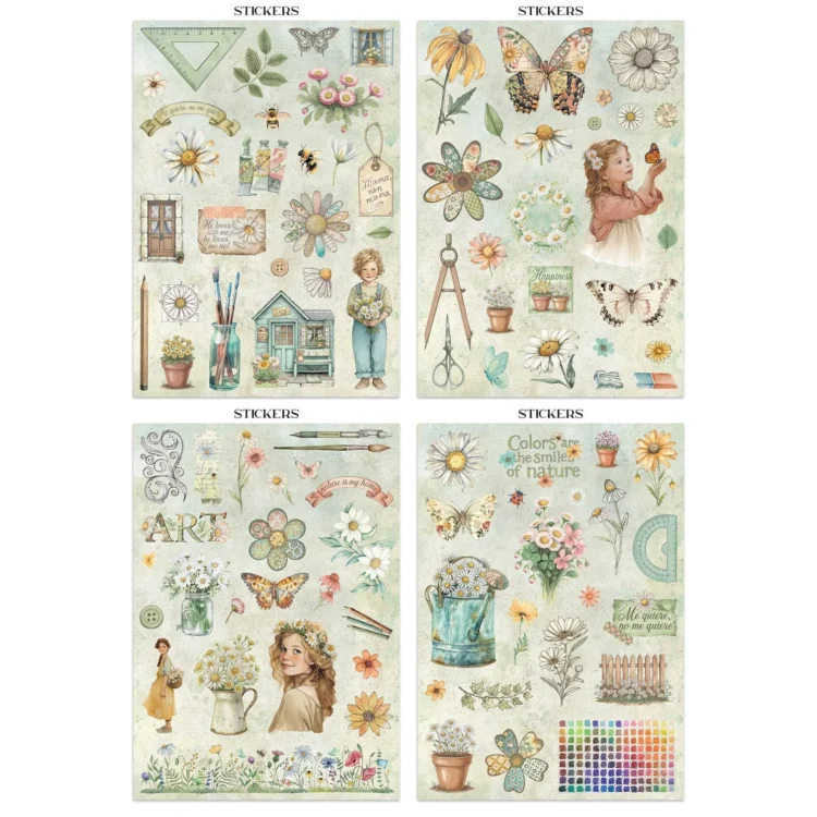 STAMPERIA DAISY ART JUNK JOURNAL - SBJK14 - Изображение 3