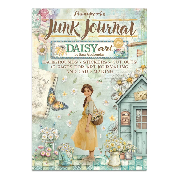 140032 STAMPERIA DAISY ART JUNK JOURNAL - SBJK14 - Изображение 1