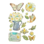 STAMPERIA DAISY ART СИЛИКОНОВ МОЛД KACMA603 - Изображение 2