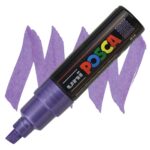 POSCA АКРИЛЕН МАРКЕР PC-8K, 8 MM - METALLIC VIOLET