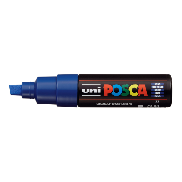 640986 POSCA АКРИЛЕН МАРКЕР PC-8K, 8 MM - BLUE - Изображение 1