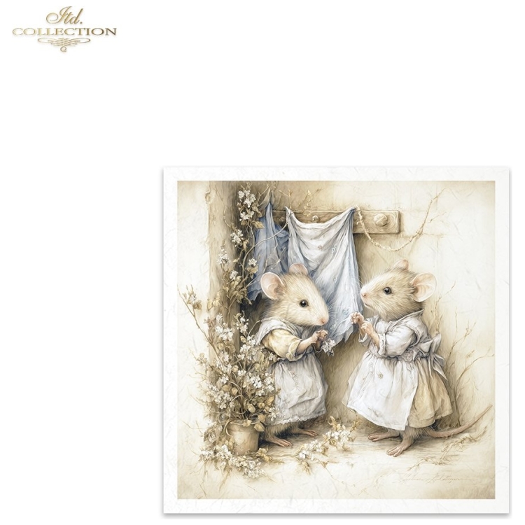 ITD COLLECTION MINI RICE PAPER К-КТ 6БР 14.8X14.8CM - RSM228 - Изображение 3