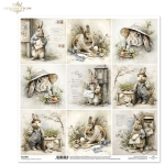 ITD COLLECTION ДИЗАЙНЕРСКИ КАРТОН 31/32 - SL1983