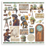 STAMPERIA A NEW BEGINNING RUB ON KIT DFLRBX10 - Изображение 6