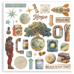 STAMPERIA A NEW BEGINNING RUB ON KIT DFLRBX10 - Изображение 3