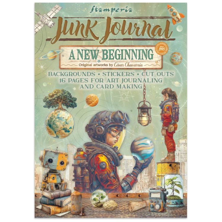 STAMPERIA A NEW BEGINNING JUNK JOURNAL - SBJK16 - Изображение 1
