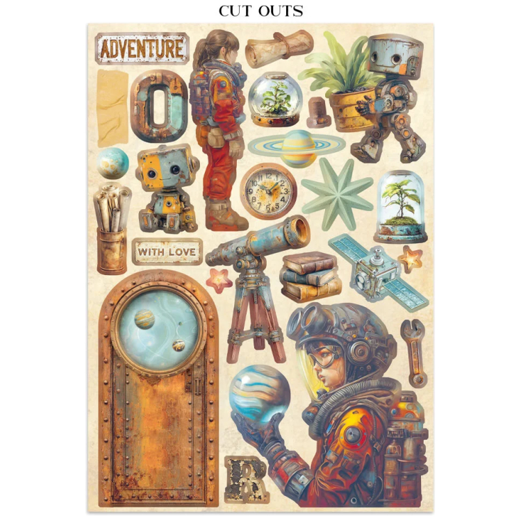 STAMPERIA A NEW BEGINNING JUNK JOURNAL - SBJK16 - Изображение 8