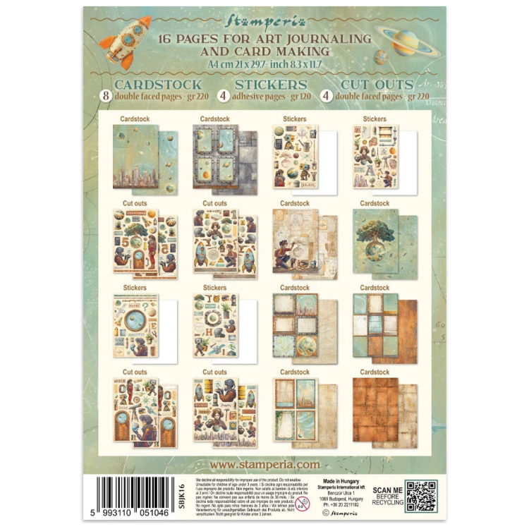 STAMPERIA A NEW BEGINNING JUNK JOURNAL - SBJK16 - Изображение 18