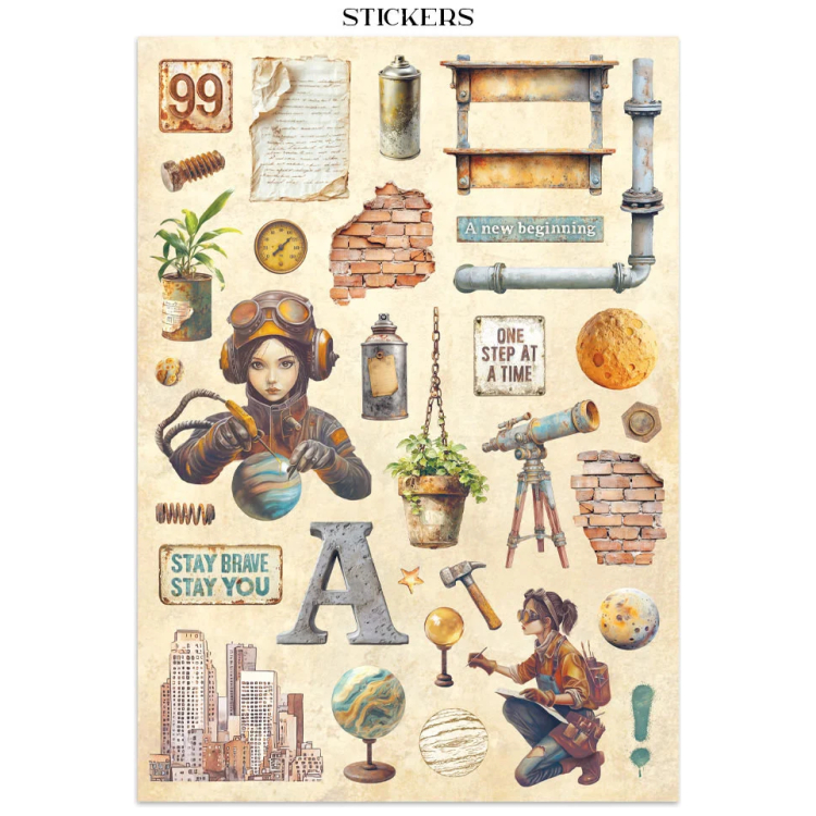 STAMPERIA A NEW BEGINNING JUNK JOURNAL - SBJK16 - Изображение 16